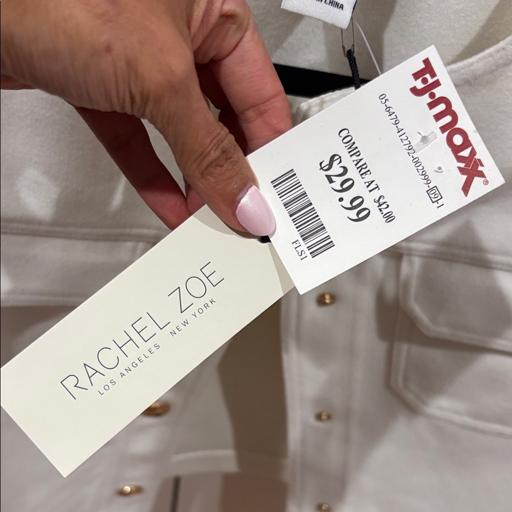 Rachel Zoe Cream Women's Blazer - Picture 6 of 6